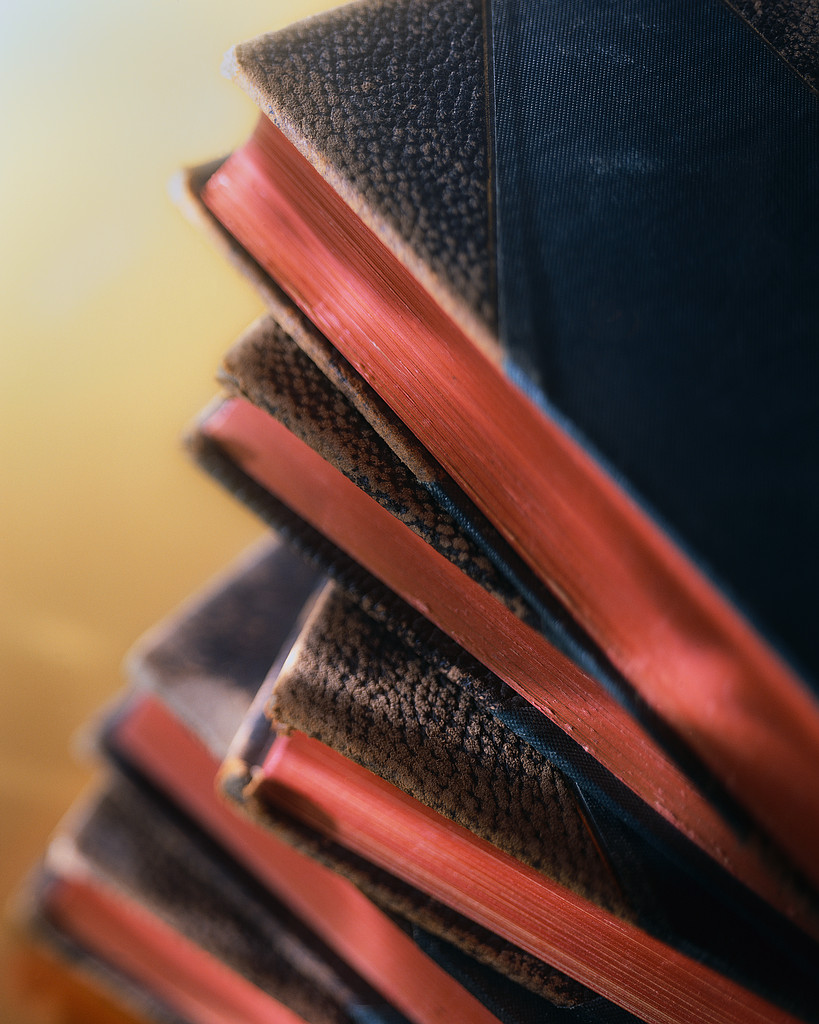 Stack of Antique Books