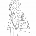 Trpaslík_Šmudlík_omalovánka