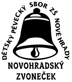Logo Dětský pěvecký sbor Novohradský zvoneček